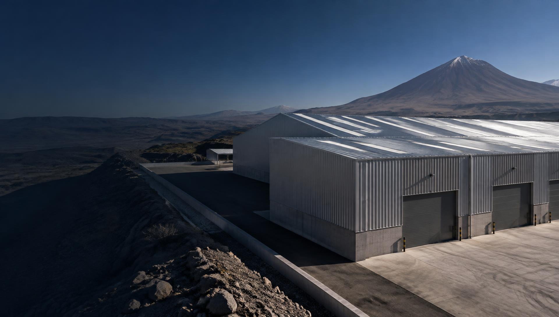 Coberturas industriales de Aluzinc en Arequipa
